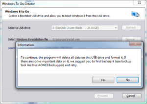 Windows 8 to go boot disk with AOMEI Partition Assistant-4